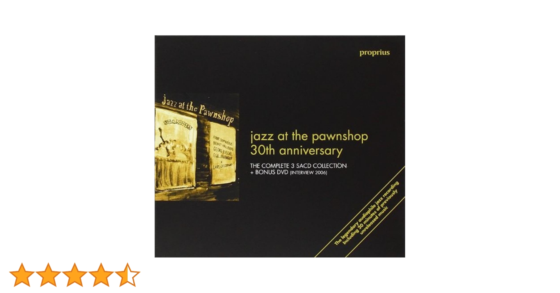 Amazon.co.jp: Jazz at the Pawnshop 30th Anniversary